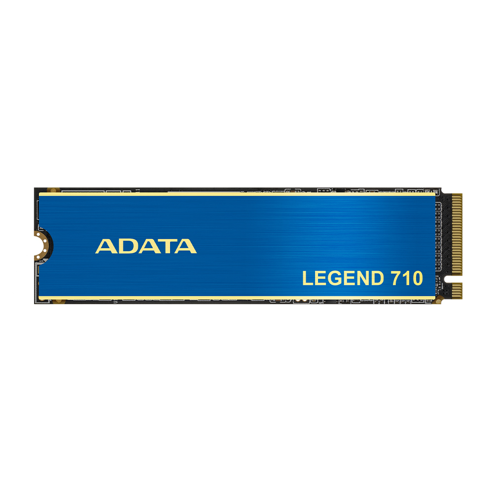 ADATA LEGEND 710 256 GB (blau/gold, PCIe 3.0 x4, NVMe 1.4, M.2 2280)