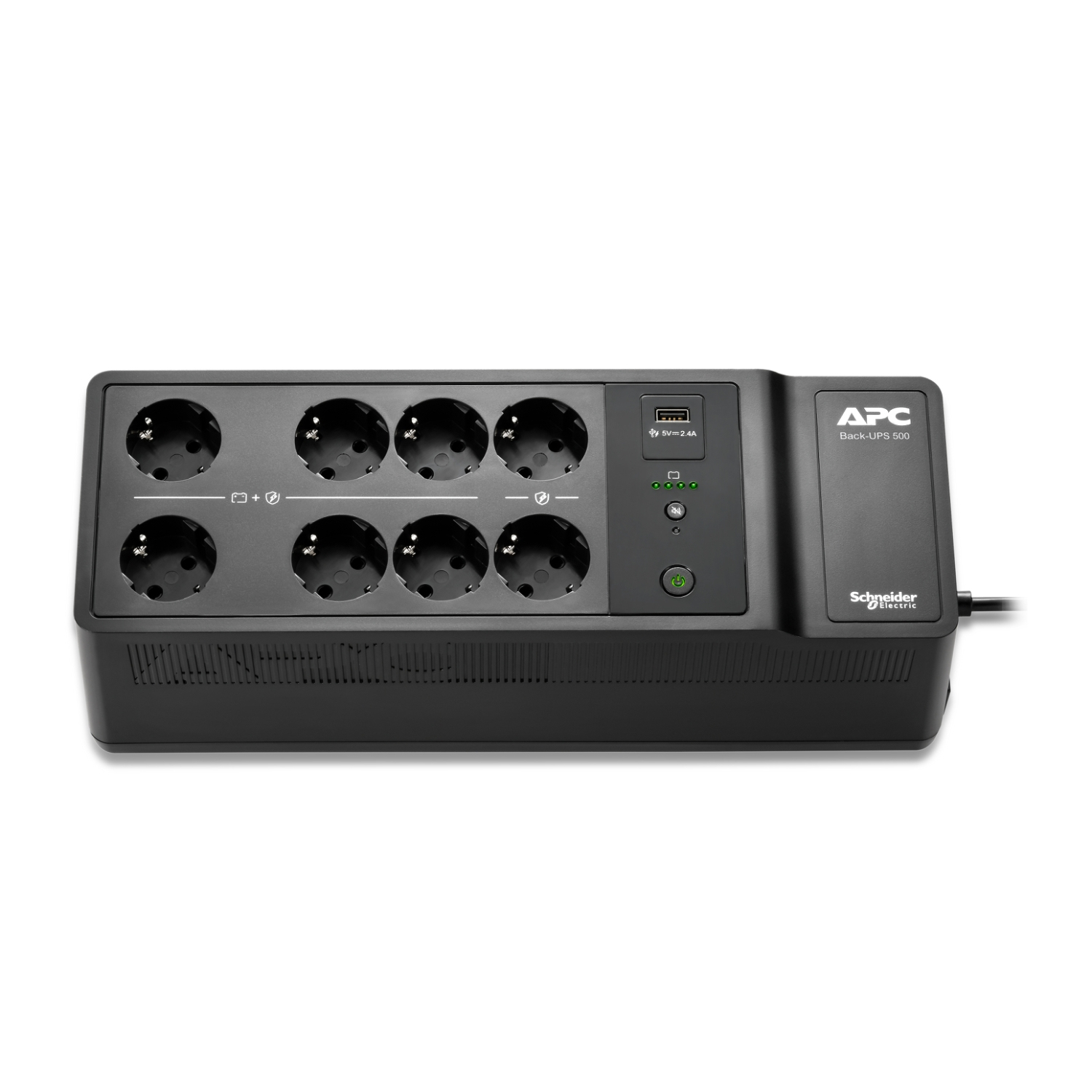 APC Back-UPS BE500G2-GR (Wandmontage / Aufputzmontage) - Wechselstrom 230 V - 300 Watt