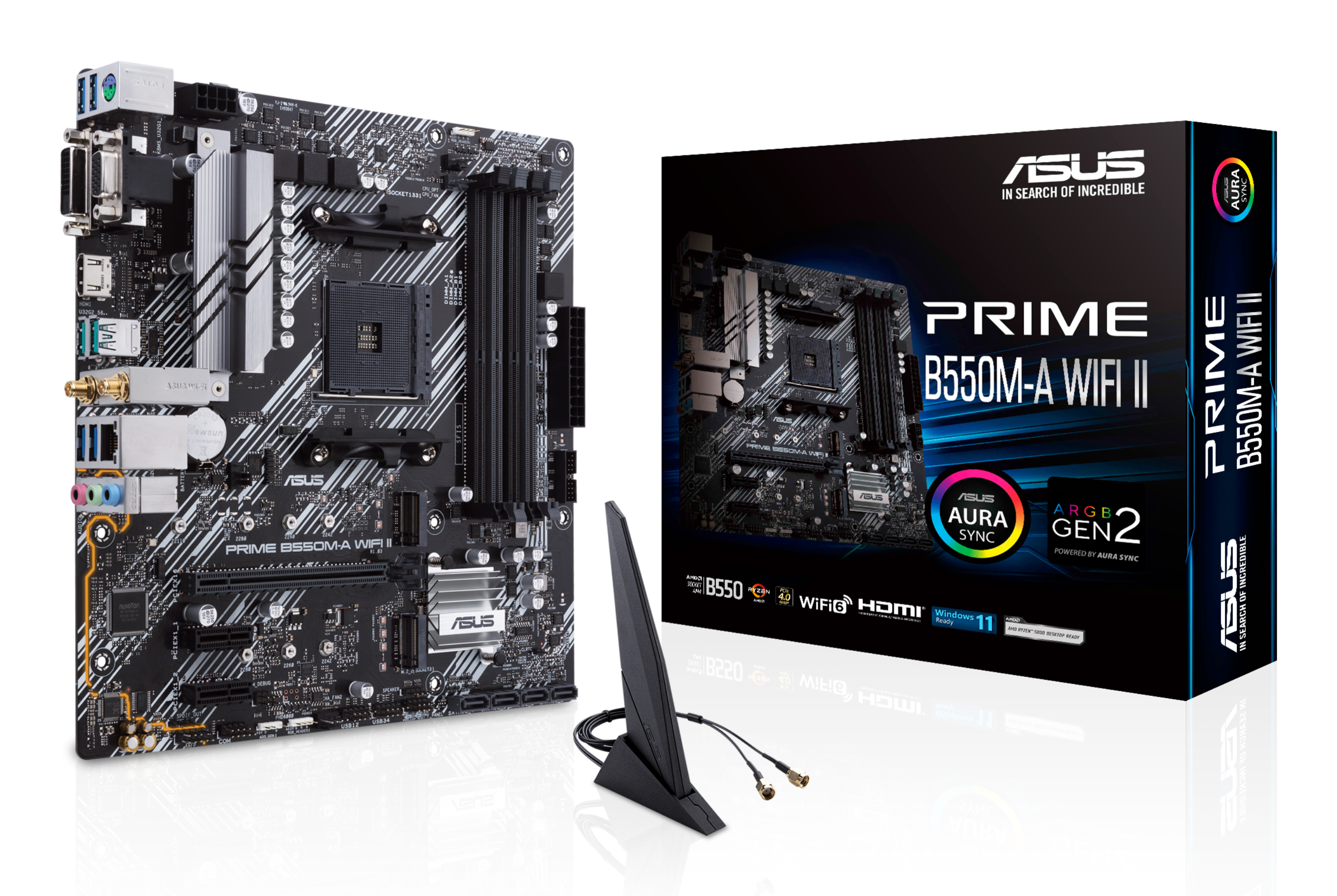 AM4 ASUS PRIME B550M-A WIFI II