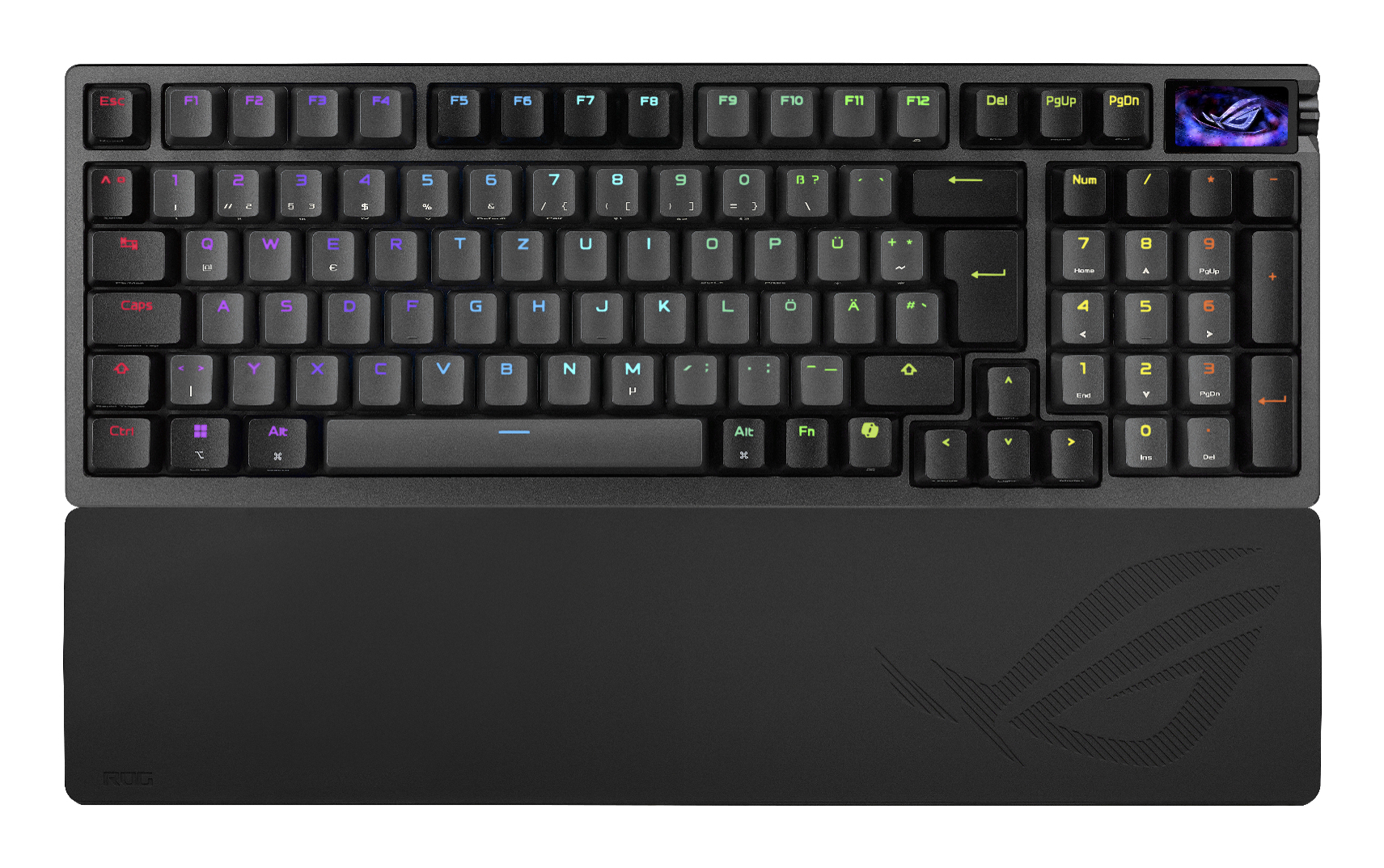 ASUS ROG Azoth 96 HE wireless Gaming Keyboard Hot-Swap ROG HFX V2 Magnetic Switches