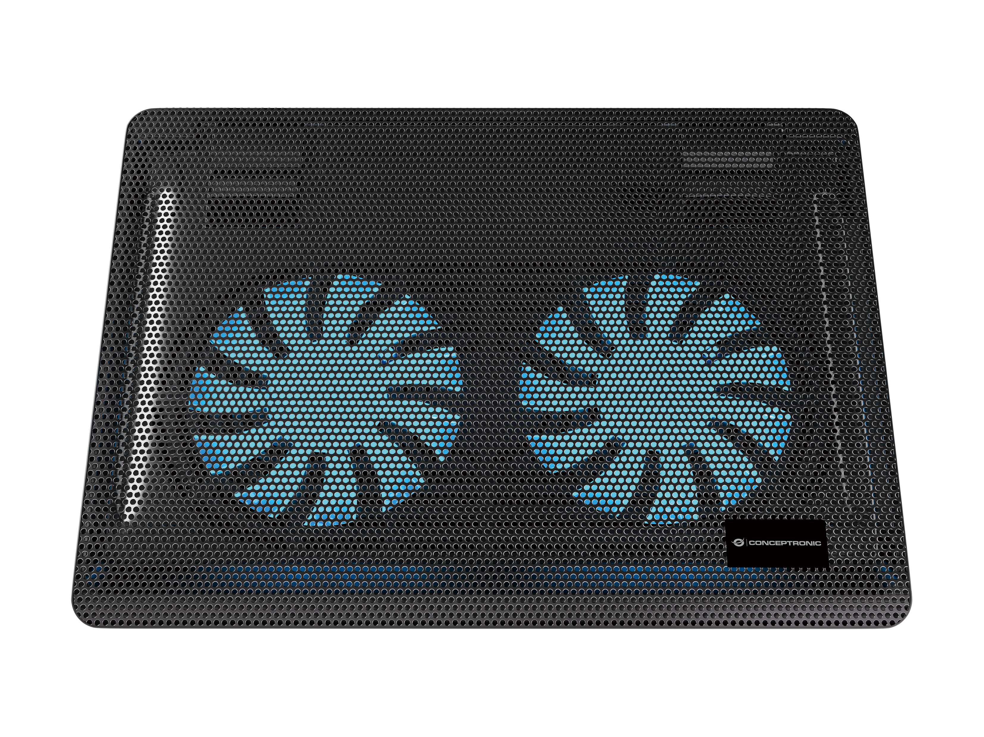 CONCEPTRONIC 2-Fan USB-A2.0 Laptop-Kühlpad 3Kg 15.6" sw