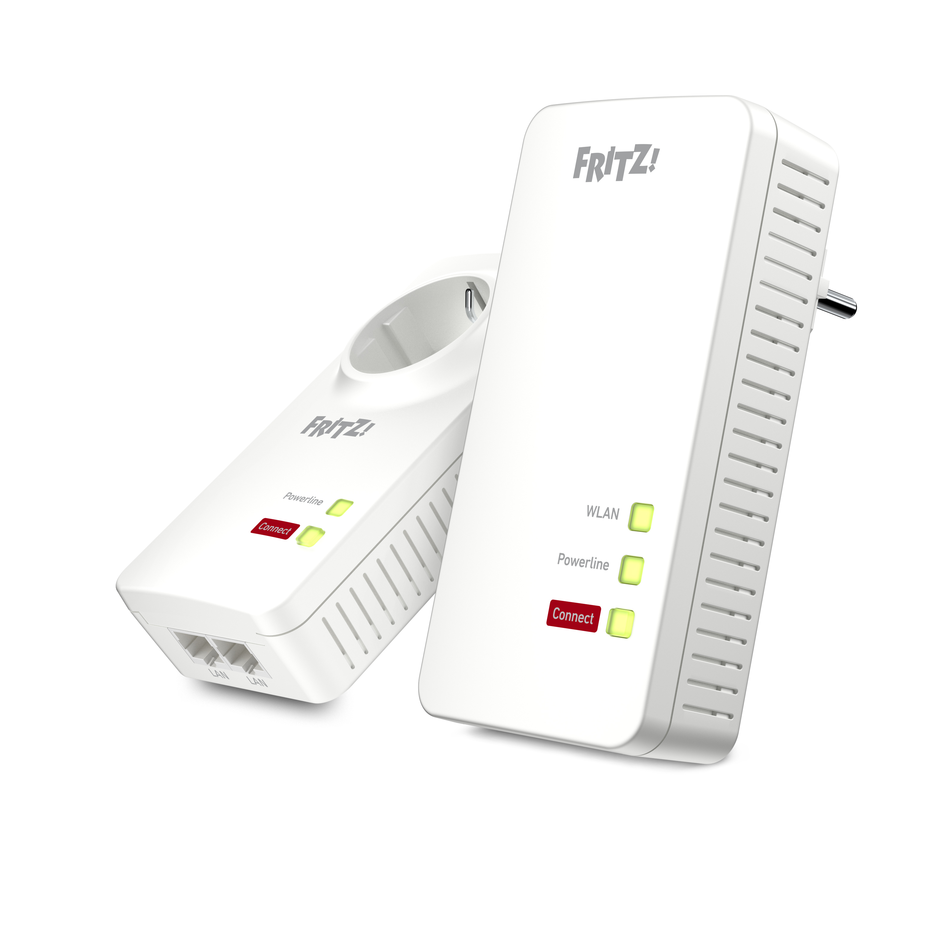 INTD AVM FRITZ! Powerline 1260E WLAN Set 1200Mbit/s Eingebauter Ethernet-Anschluss WLAN Weiß