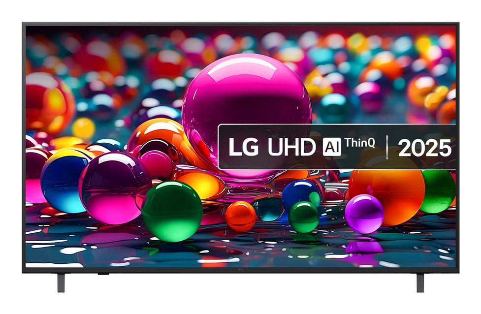 108 cm/43" (3840×2160) LG 43UA75006LA 16:9 LED 60Hz a7 AI Processor 4K Gen8 HDR10/HLG HDMI×3 USB×1 ALLM webOS25 Black