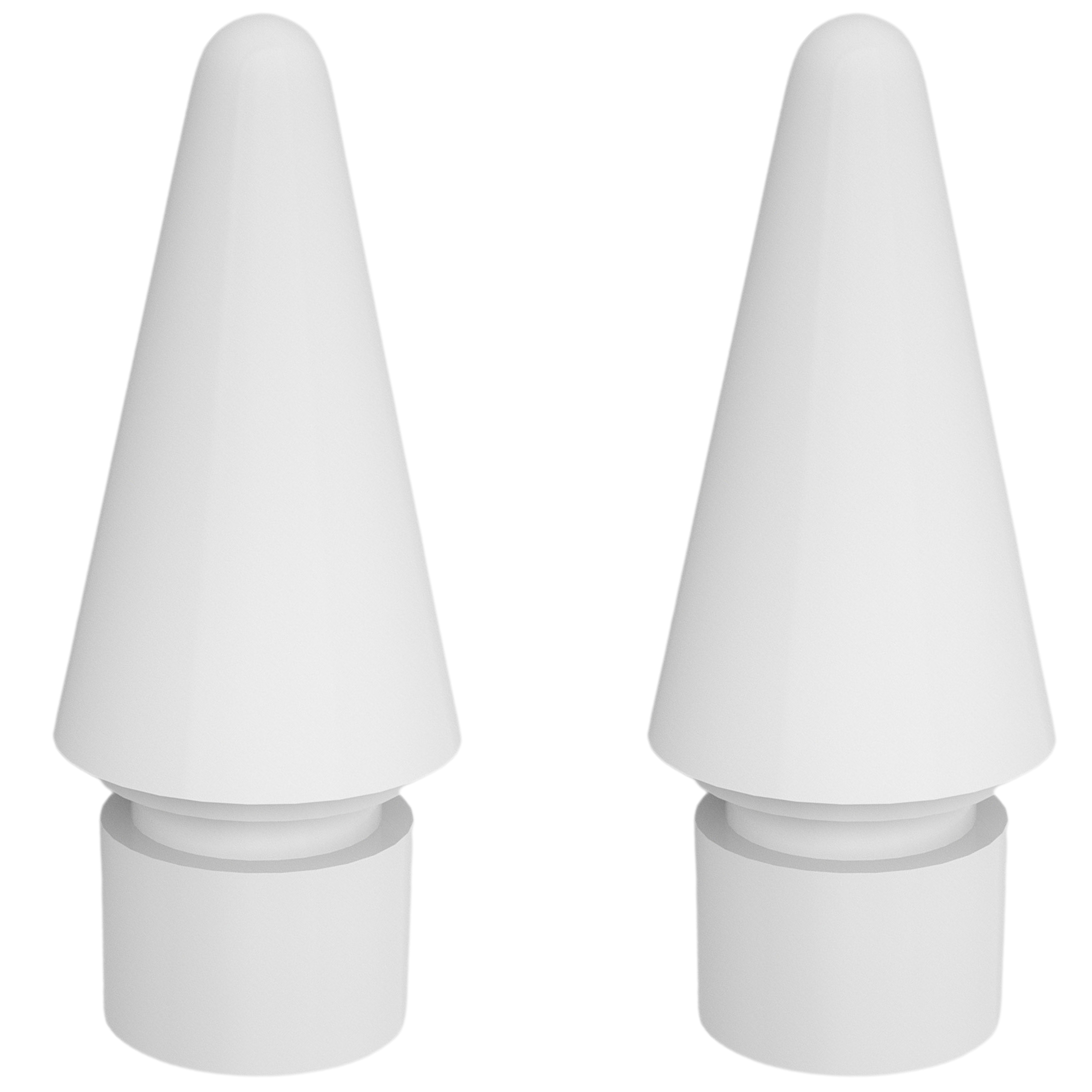 Deqster Ersatzspitze für DEQSTER Pencil Lite, 2 Stk., Weiß