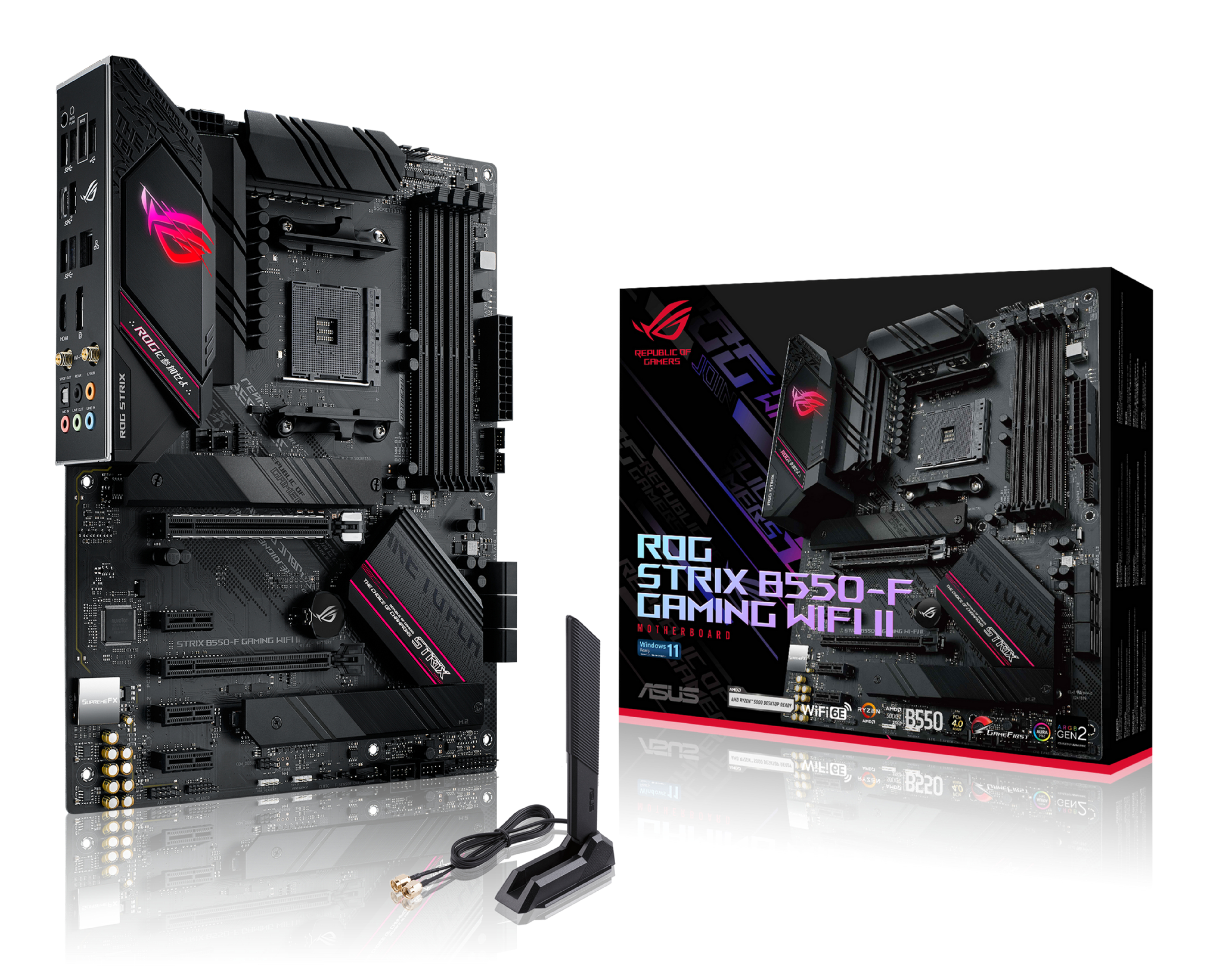 AM4 ASUS ROG STRIX B550-F GAMING (WI-FI) II