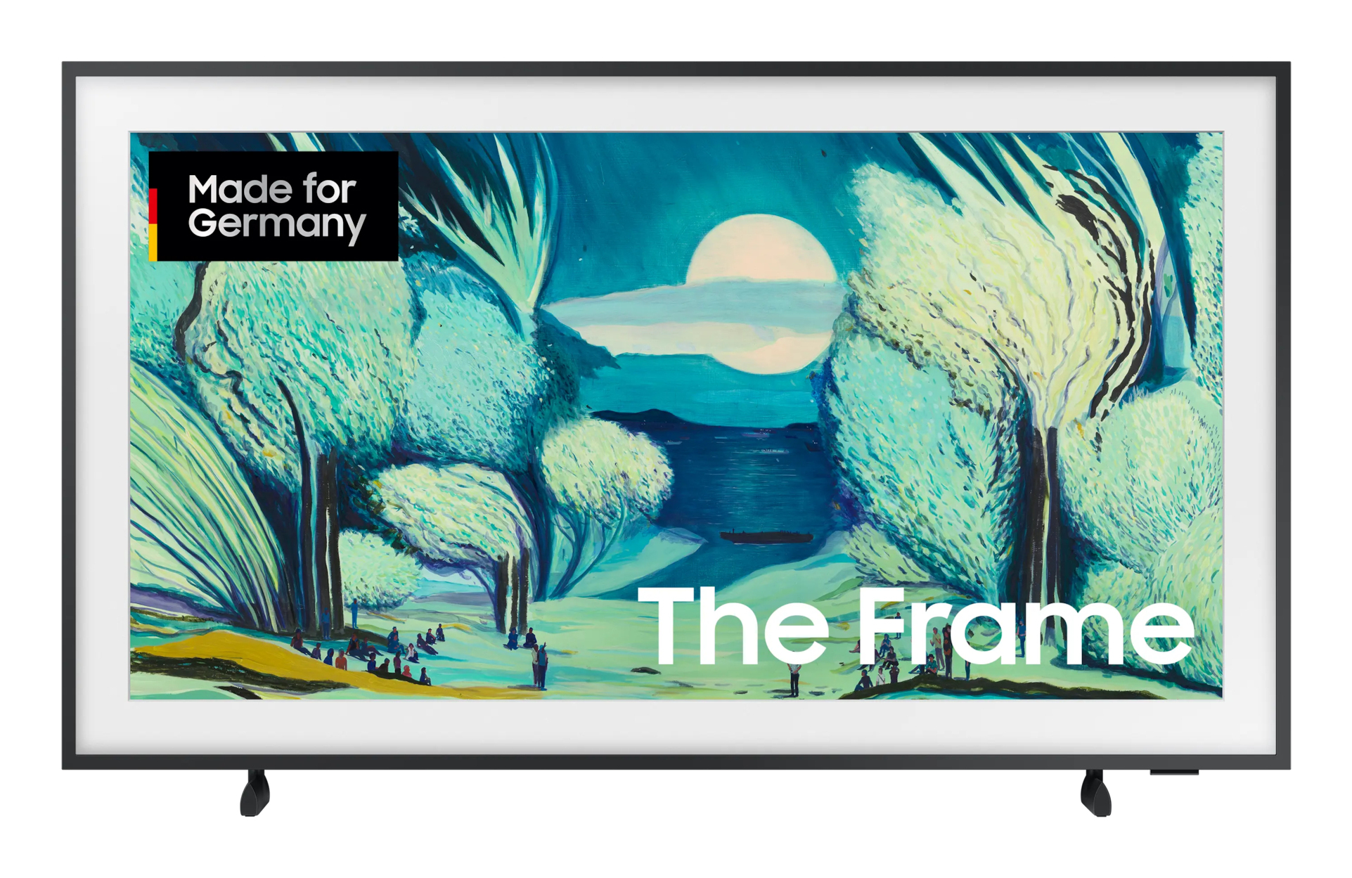 108,0cm/43" (3840x2160) Samsung The Frame GQ43LS03FAUXZG 16:9 QLED 50Hz HDMI USB WLAN Bluetooth HDR10+ Speaker Black
