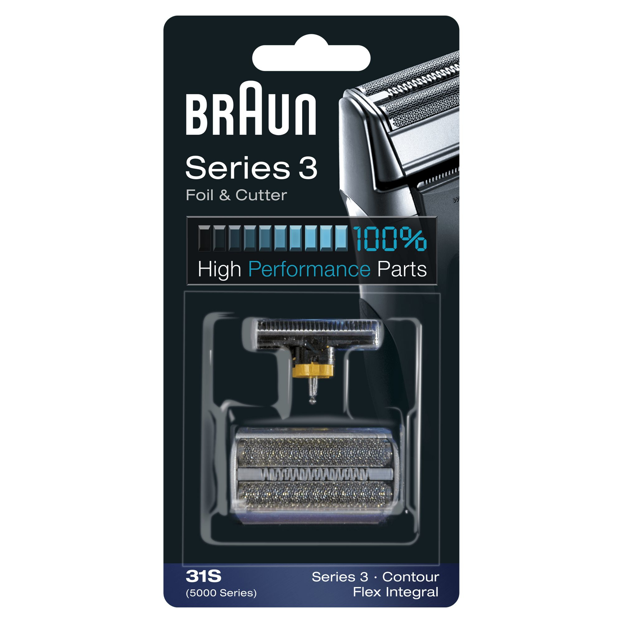 Braun Rasierer Zubehör Scherkopf Kombipack 31S