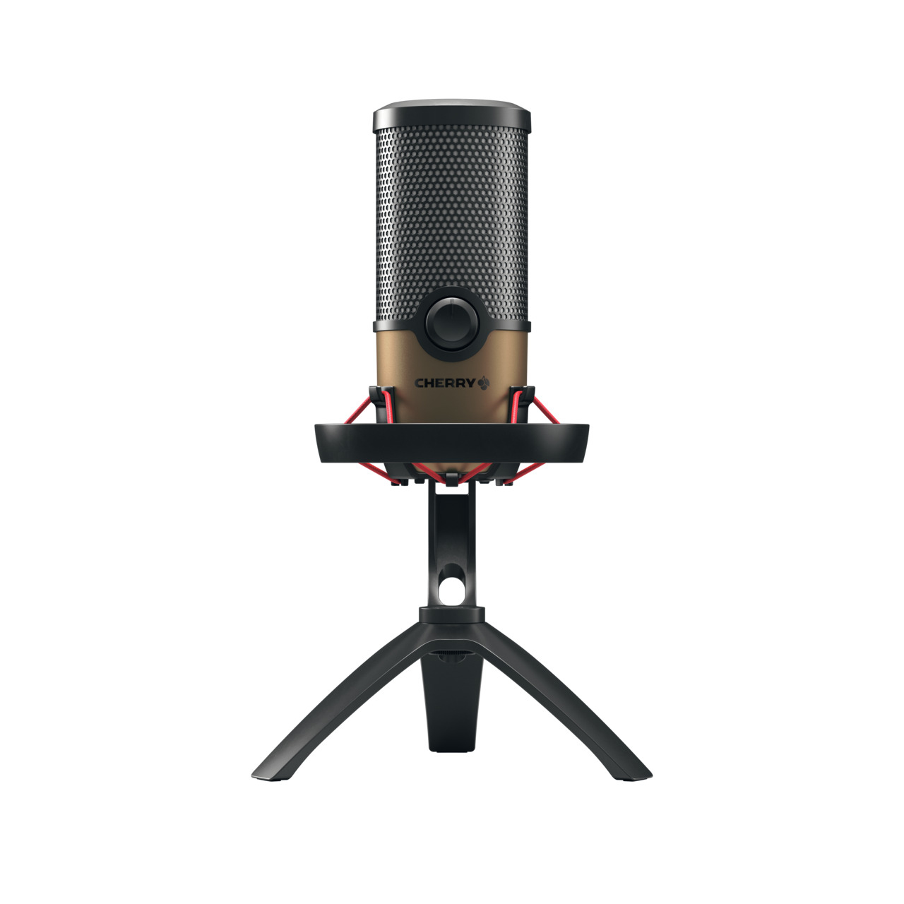 Cherry UM 9.0 PRO RGB - Mikrofon - Schwarz. Bronze