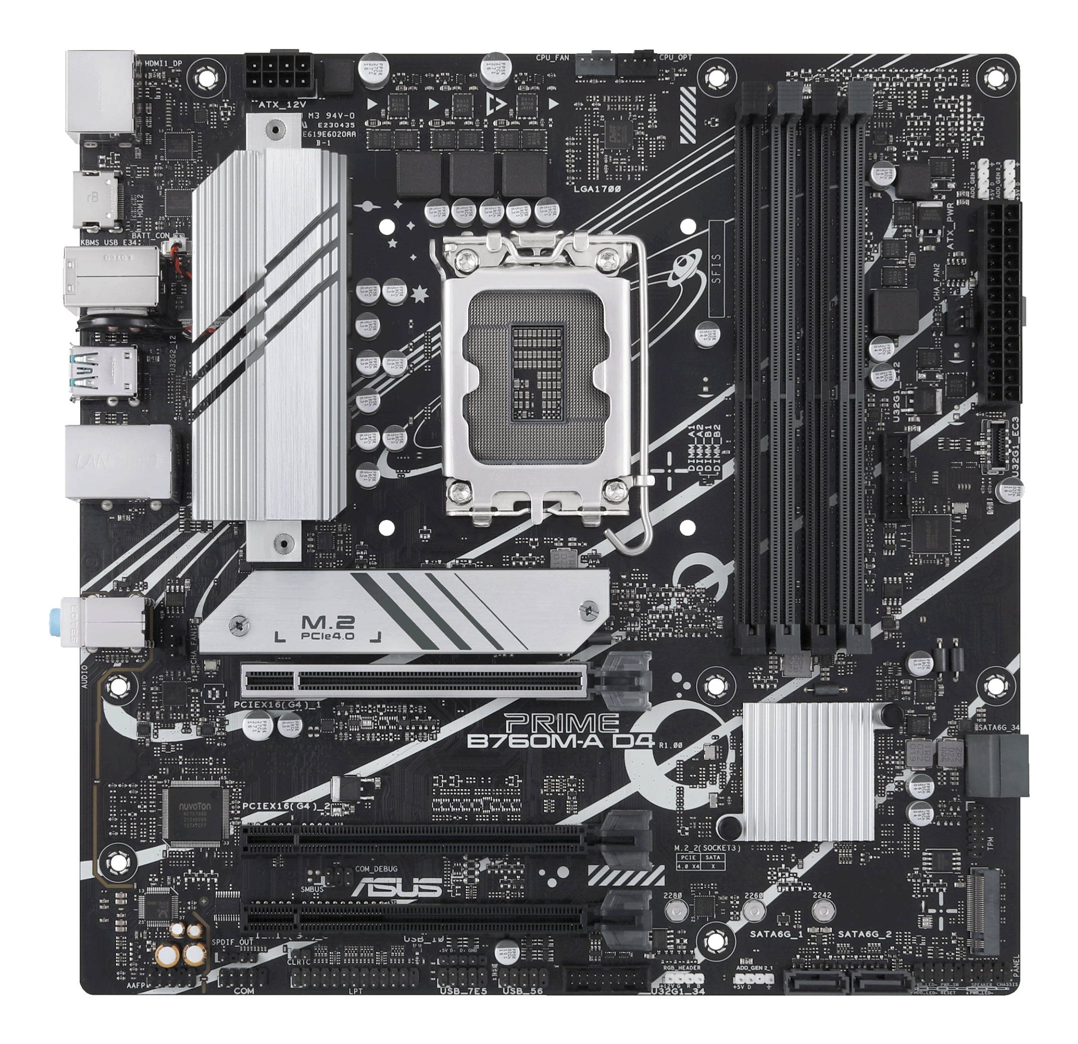 1700 ASUS PRIME B760M-A-CSM DDR4