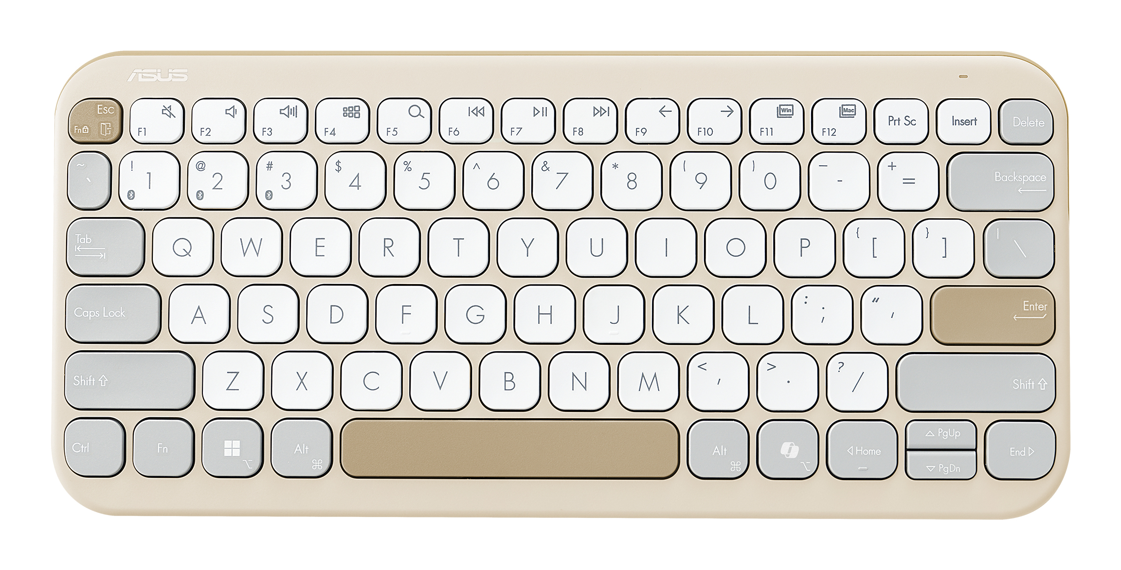 ASUS KW100 Tastatur beige