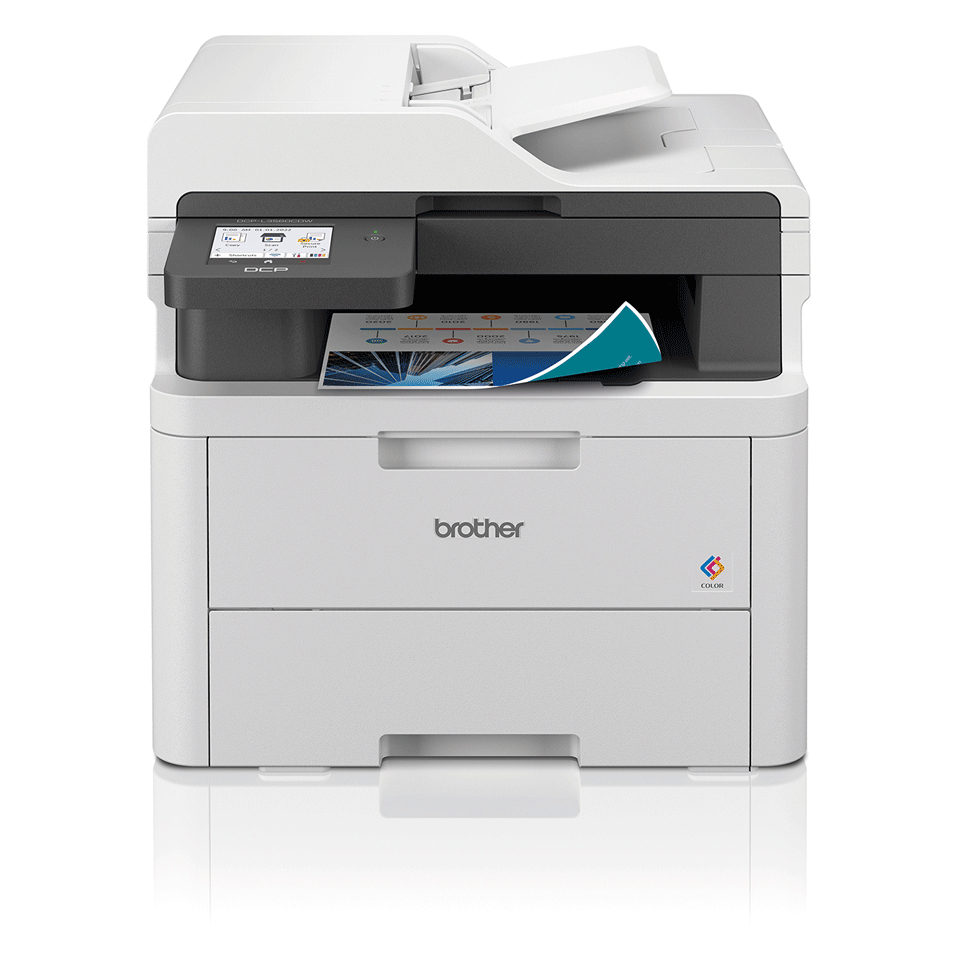 FL Brother DCP-L3560CDW Farb-LED-Multifunktionsdrucker 3in1 A4 LAN WiFi Duplex ADF