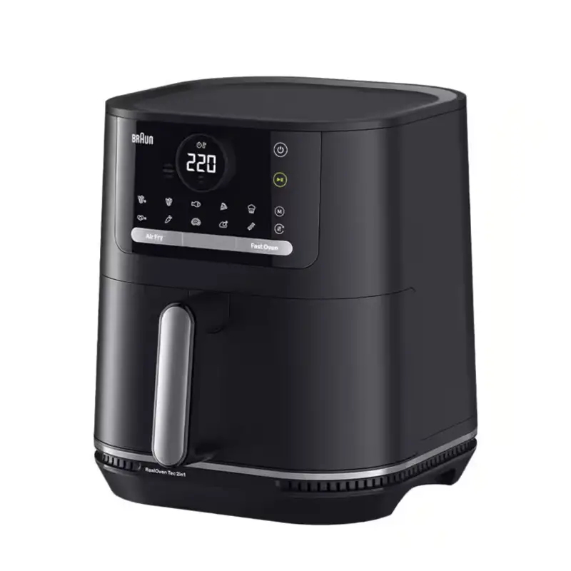 Houshold 2-in-1 Heiluftfritteuse MultiFry 5, HF 5054I (schwarz, 2.000 Watt, Korb 6,0 Liter)