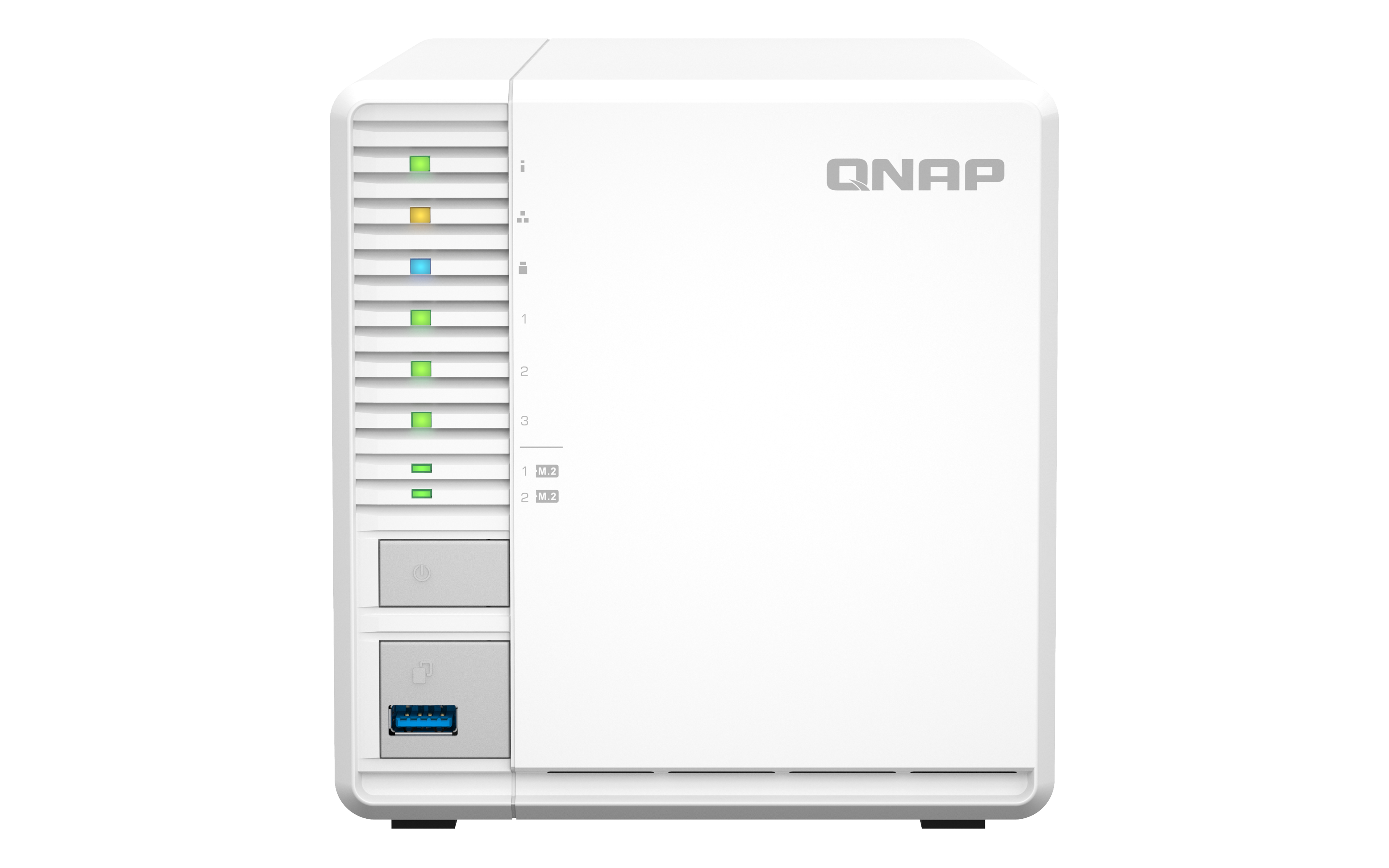 3-Bay QNAP TS-364-8G Intel® Celeron® - N5095 - Weiß