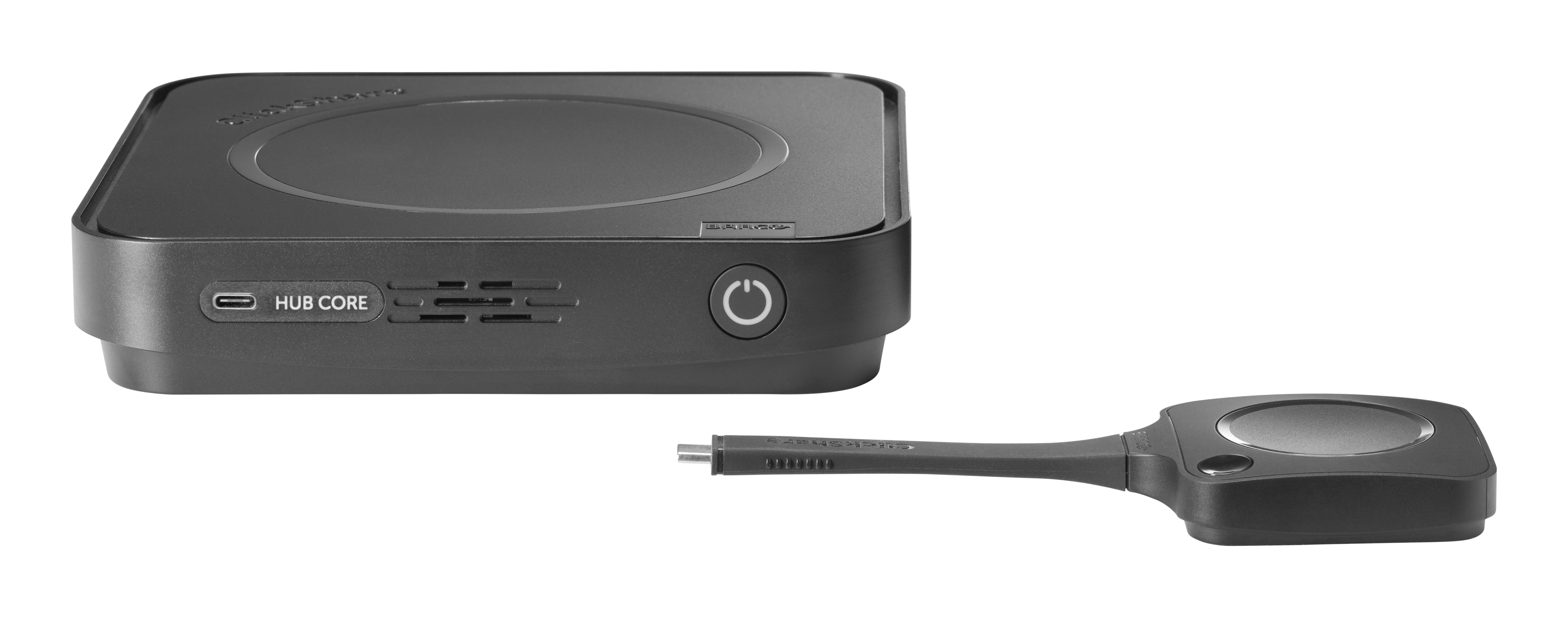 Barco ClickShare HUB CORE, inkl. 1x USB-C Button, MTR, 1x HDMI 2.0 Out (UHD/4K@60Hz, 5K@30Hz), 3x USB-C, 1x USB-A, 1x USB-C PD