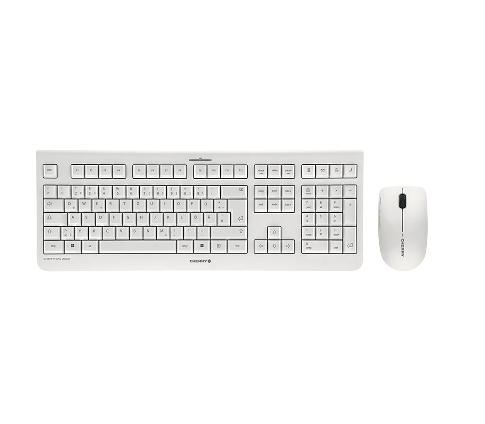 Cherry DW3000 Kombi Wireless Desktop white QWERTZ DE