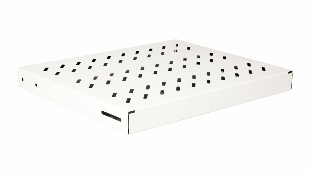 19" Fachboden var. für Serverschränke 35cm 1U grau