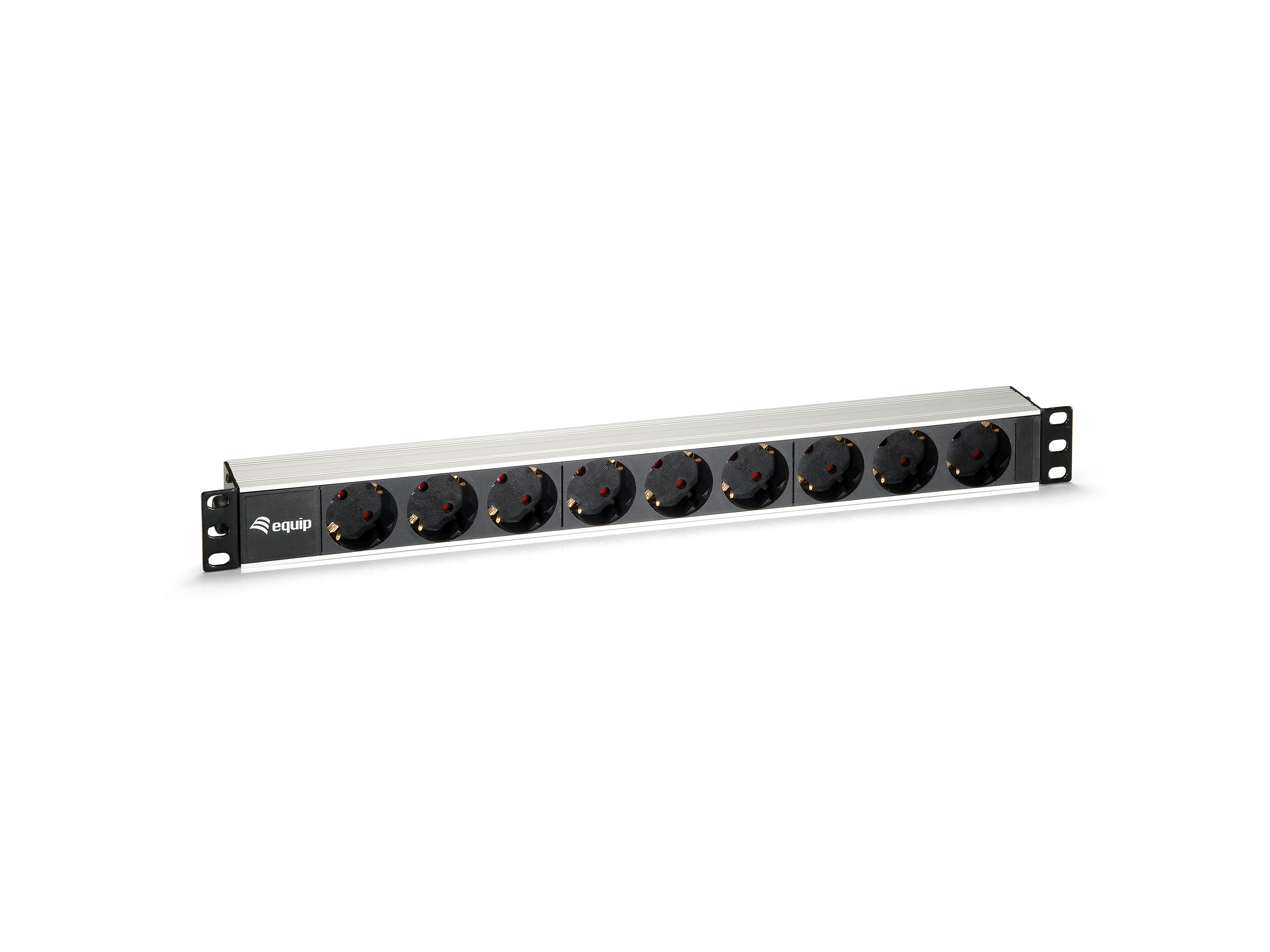 19" Steckdosenleist 1HE 9x equip